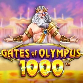 Gates of Olympus 1000 online game logo by Pragmatic Play on imperial-wins.org